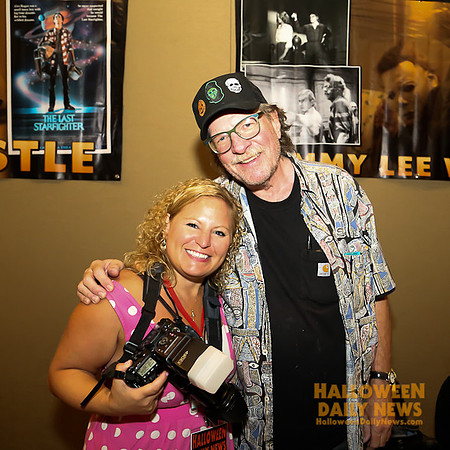 HDN's Sue Artz with Tommy Lee Wallace