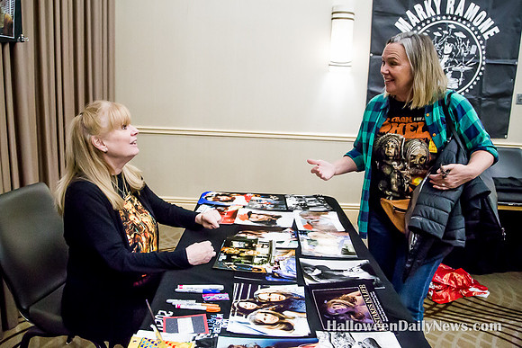 P.J. Soles and Lucinda Jenney