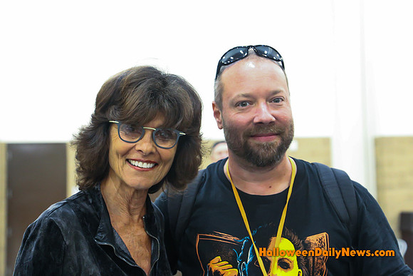 Adrienne Barbeau with HDN's Matt Artz