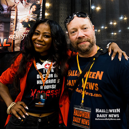 Carmela McNeal with HDN's Matt Artz