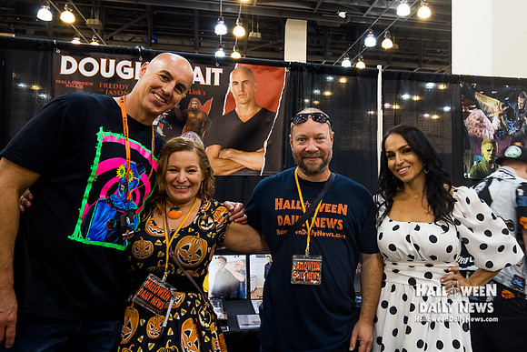 Douglas Tait and Isabel Cueva with HDN's Sue and Matt Artz