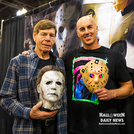 Tom Morga and Douglas Tait (photo by Halloween Daily News)