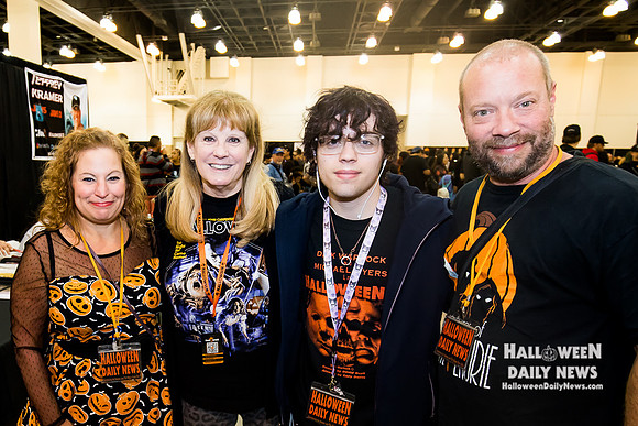 P.J. Soles with HDN's Sue, Oziah, and Matt Artz