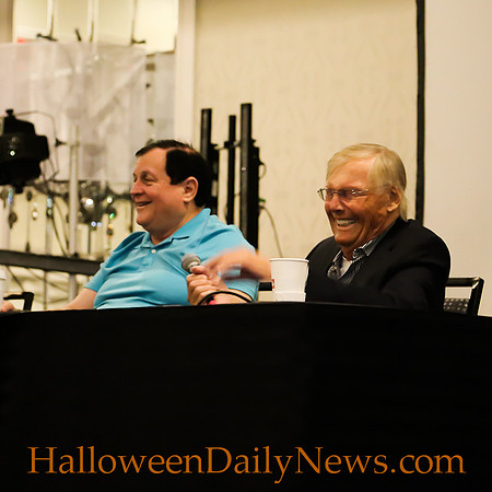 Burt Ward and Adam West