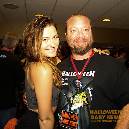 Scout Taylor-Compton with HDN's Matt Artz