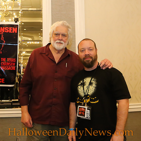 Gunnar Hansen with HDN's Matt Artz