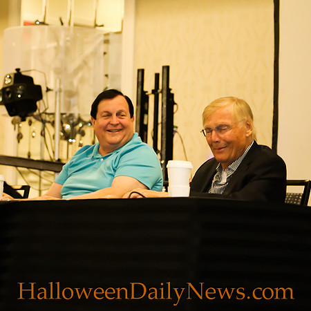 Burt Ward and Adam West