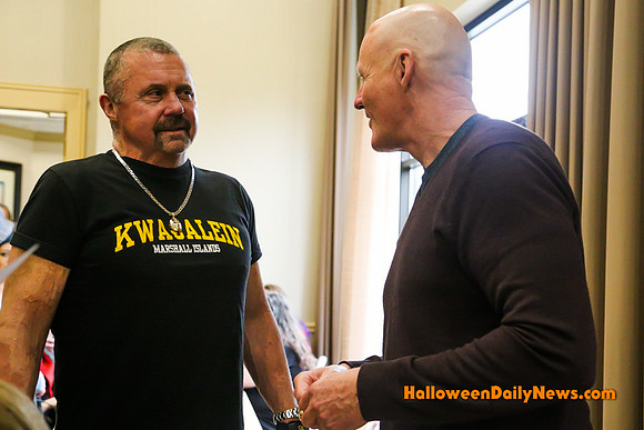 Kane Hodder and James Jude Courtney