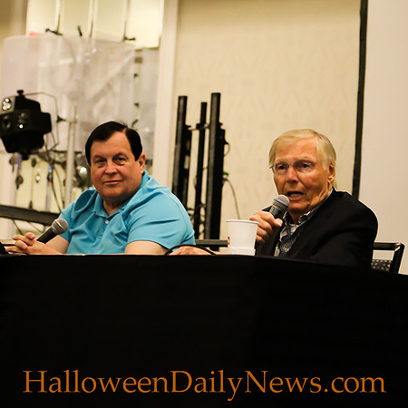 Burt Ward and Adam West