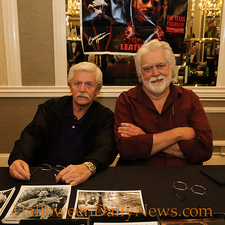 Dick Warlock and Gunnar Hansen