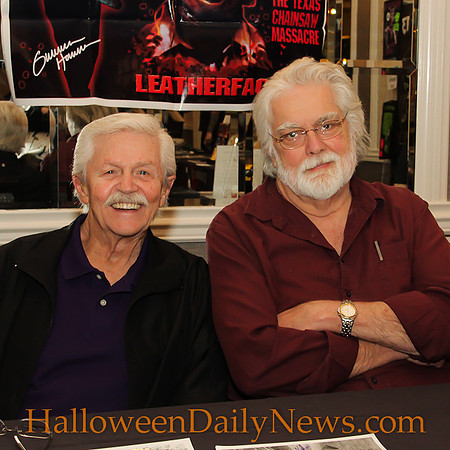 Dick Warlock and Gunnar Hansen