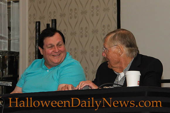 Burt Ward and Adam West