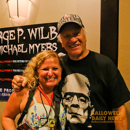 HDN's Sue Artz with George P. Wilbur