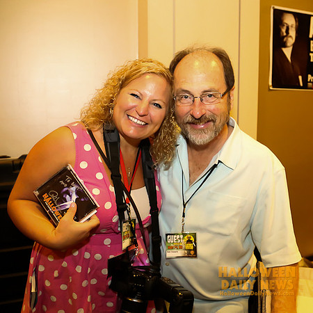 HDN's Sue Artz with Alan Howarth