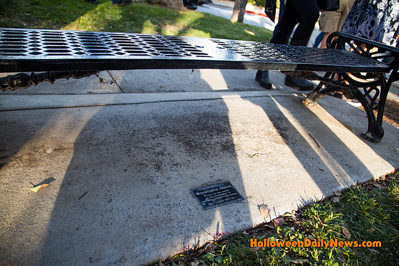 Moustapha Akkad Memorial Bench