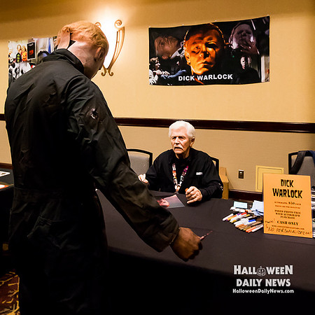 Dick Warlock (photo by Halloween Daily News)