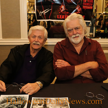 Dick Warlock and Gunnar Hansen
