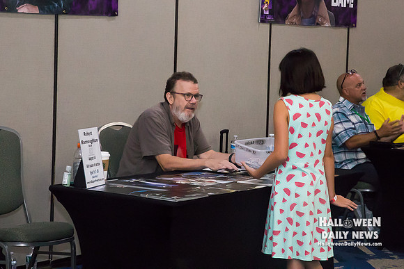 Robert MacNaughton (photo by Halloween Daily News)