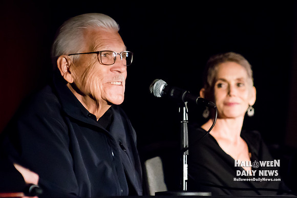 Tom Atkins, Stacey Nelkin (photo by Halloween Daily News)