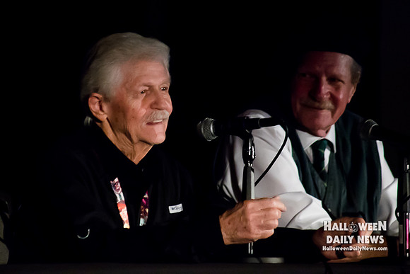 Dick Warlock, Tommy Lee Wallace (photo by Halloween Daily News)